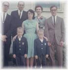 Hull Family  in 1965