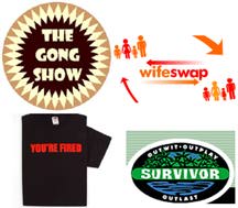 Reality show logos