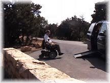 Ron driving the hermit Trail, Grand Canyon                                                                       Inn